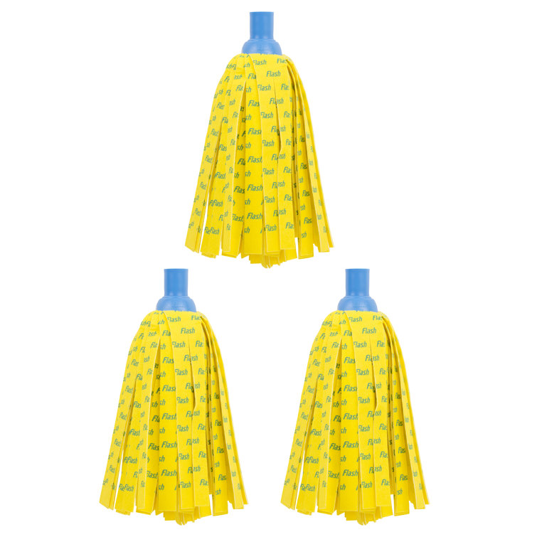 Symple Stuff Flash 30 Microfibre Mop With 2 Mop Head Refills Wayfair